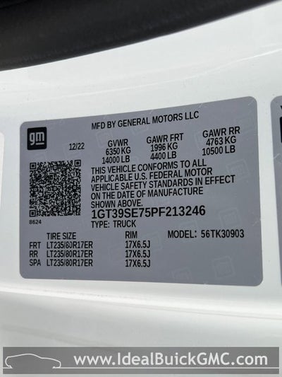 2023 GMC Sierra 3500 HD Pro DRW