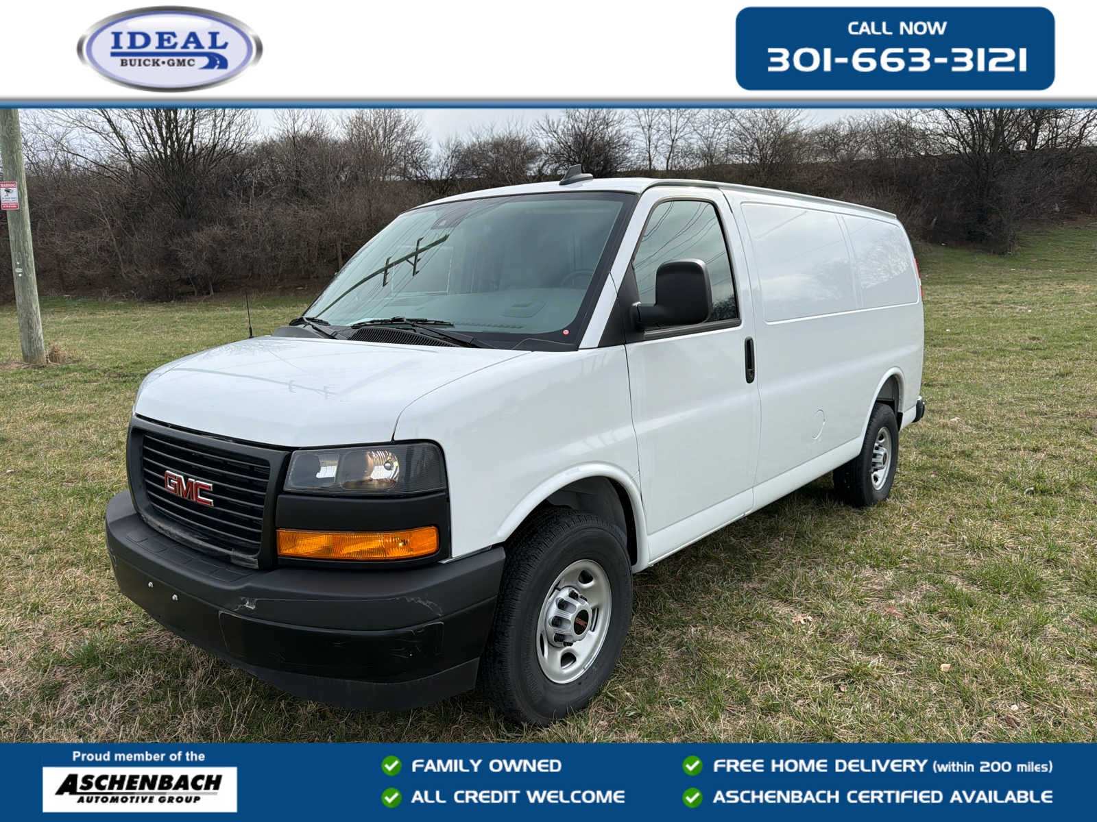 2025 GMC Savana Cargo Work Van