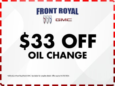 $33 Off Oil Change