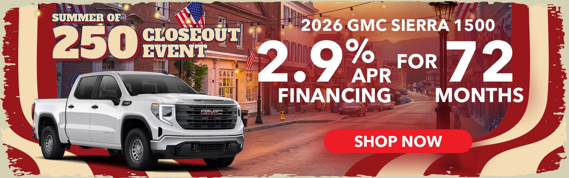 GMC Sierra 1500 APR offer