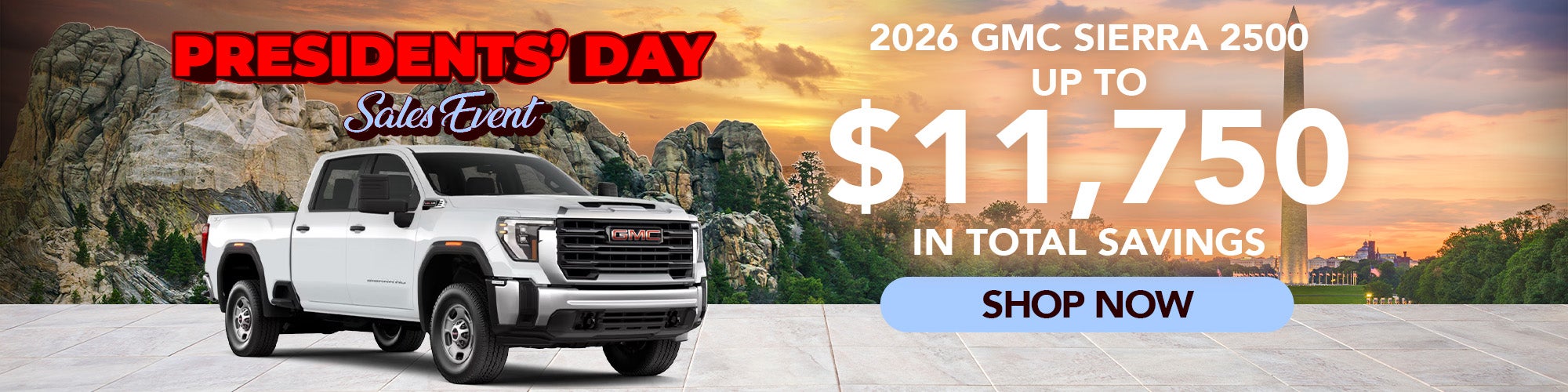 2026 GMC Sierra 2500 - Savings Up to $11,750