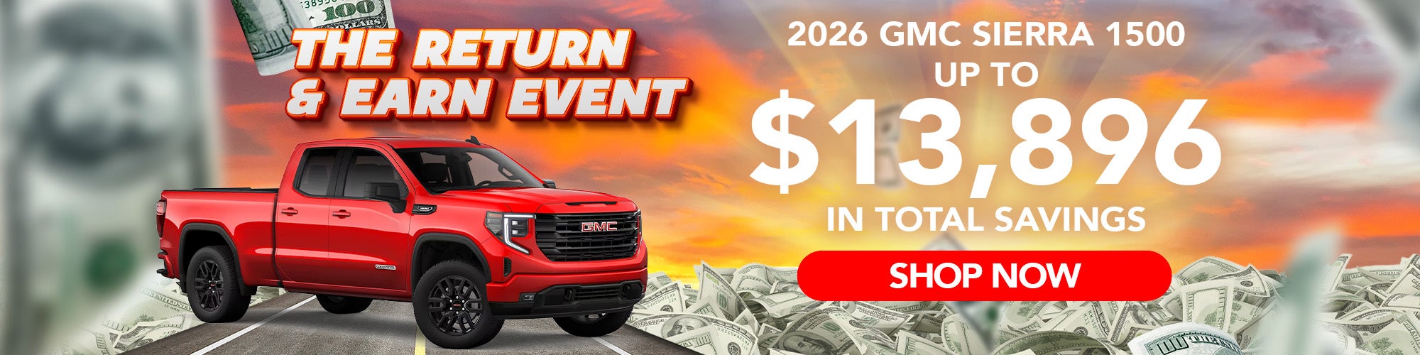 2026 GMC Sierra 1500 - Savings Up to $13,896