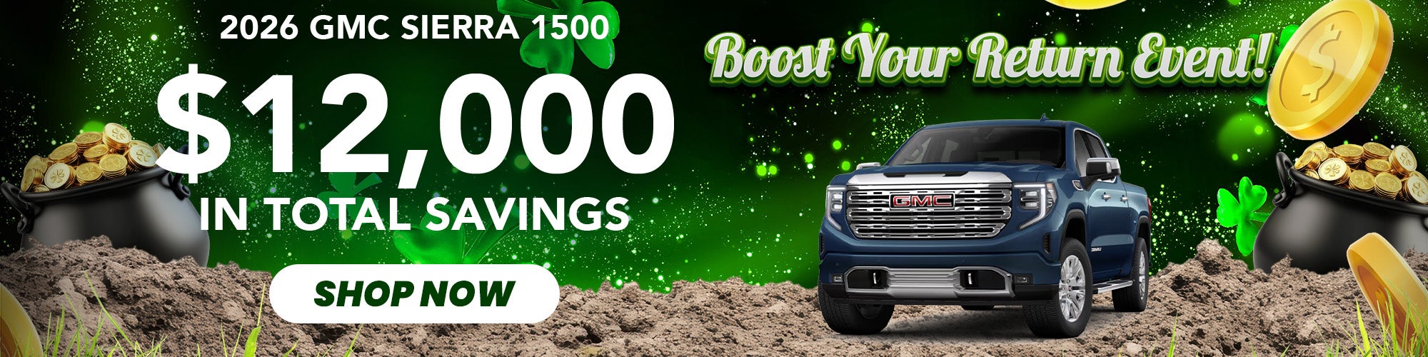 2026 GMC Sierra 1500 - $12,000 Total Savings - Shop Now