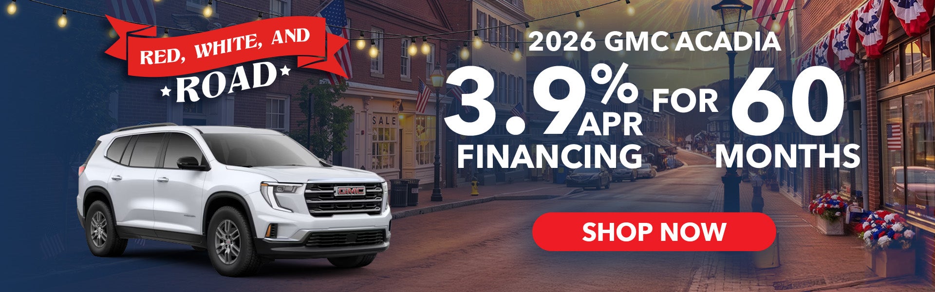2026 GMC Acadia - Low APR