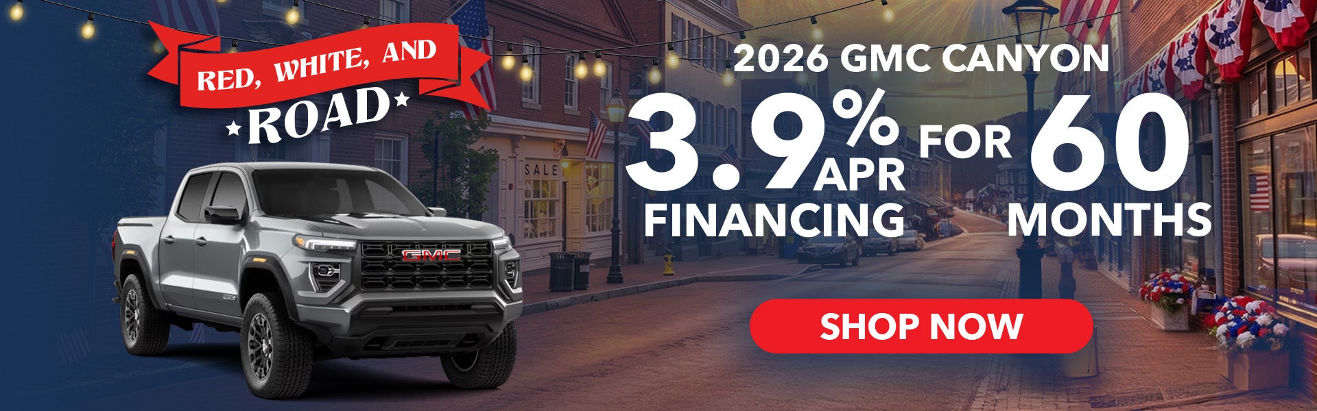 2026 GMC Canyon - Low APR