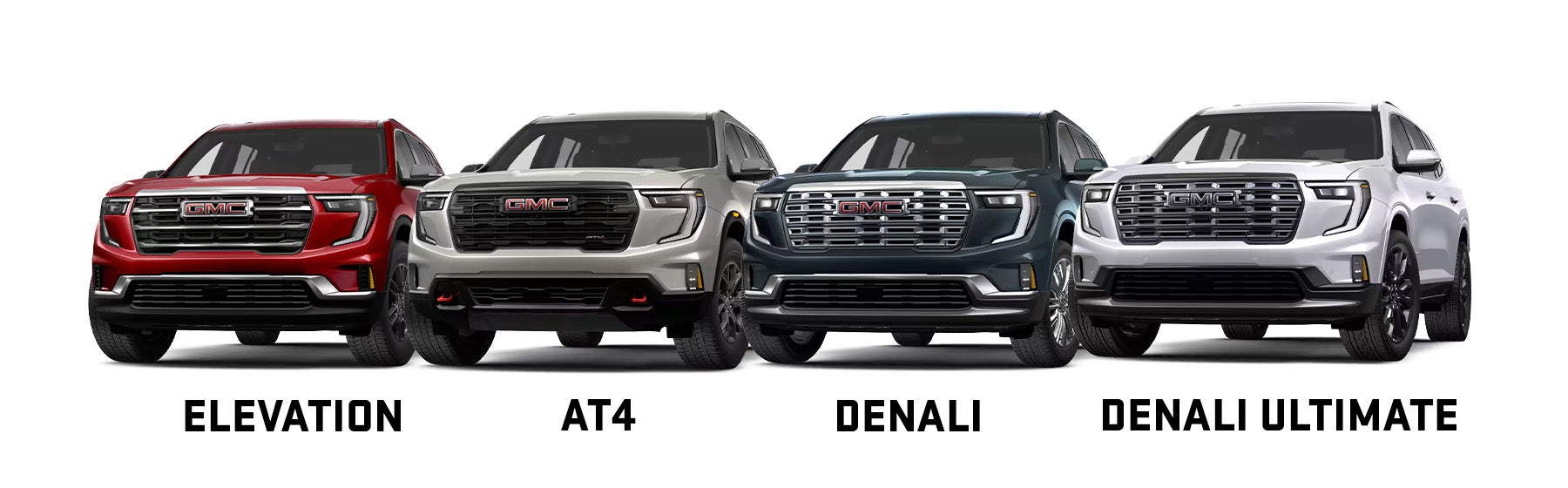 2027 GMC Acadia Trim Levels
